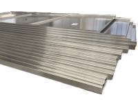Instalación de paredes exteriores con revestimiento antiestático de revestimiento de aluminio con revestimiento de fluorocarbono