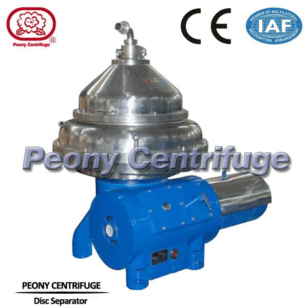 A pilha de disco de alta velocidade de 20000 L/H centrifuga o separador do disco do leite com controlador do PLC