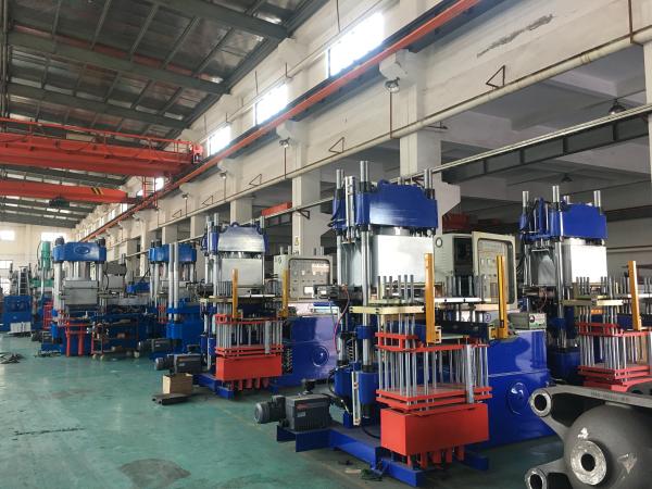 Plate Vulcanizing Press Rubber Vacuum Compression Molding Machine 380V