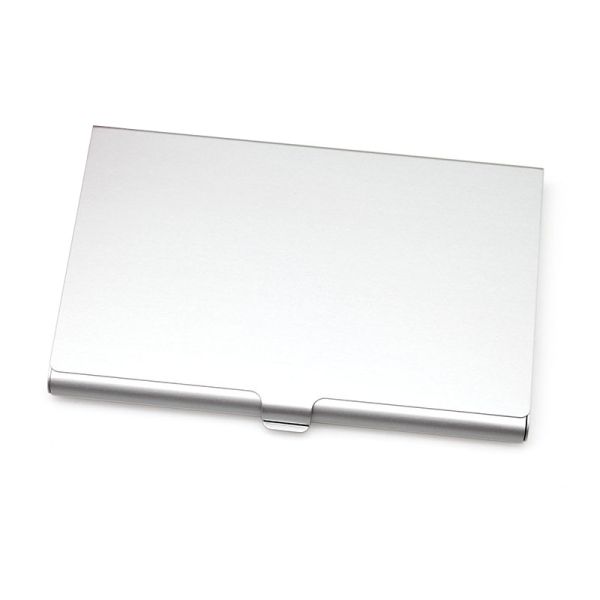 Colored Sublimation Blank Metal Business Card Holder custom card cases