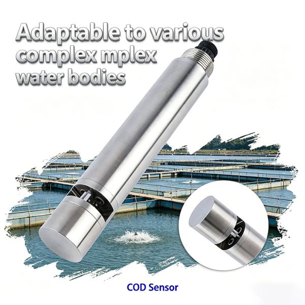 Digital COD Turbidity Temperature Sensor IP68 316L Stainless Steel, Used for Industrial Water Quality Monitoring