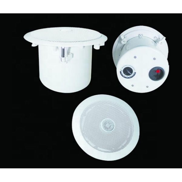 8 Inch Round Ceiling Speakers 100V 70V Iron Ceiling PA Loudspeaker