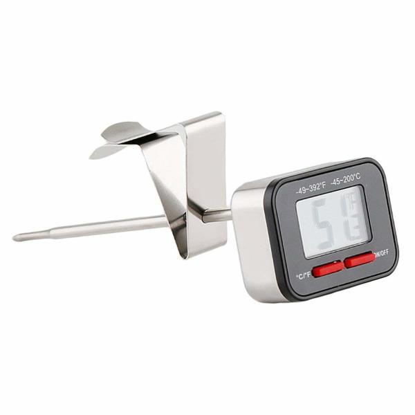 High Strength Case Grill Thermometer Auto Off Function IPX4 Water Resistance