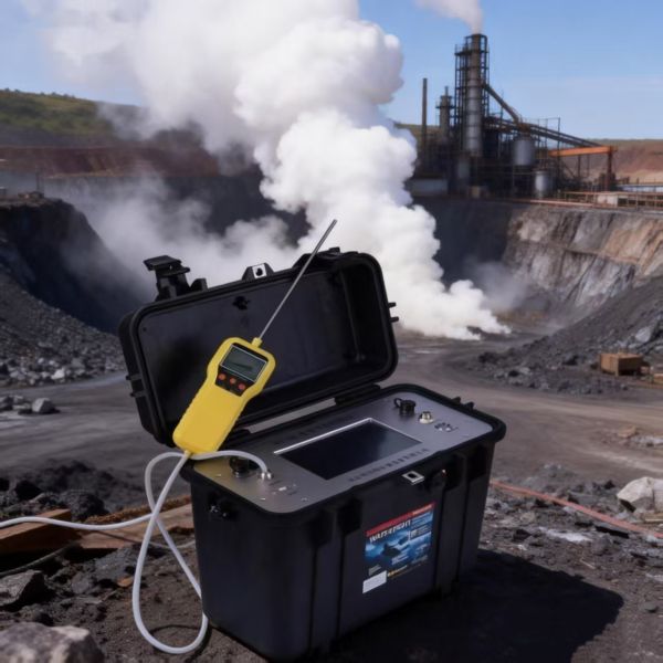 Customized Gas Detector Instrument Photoionization Trace Gas Analyzer