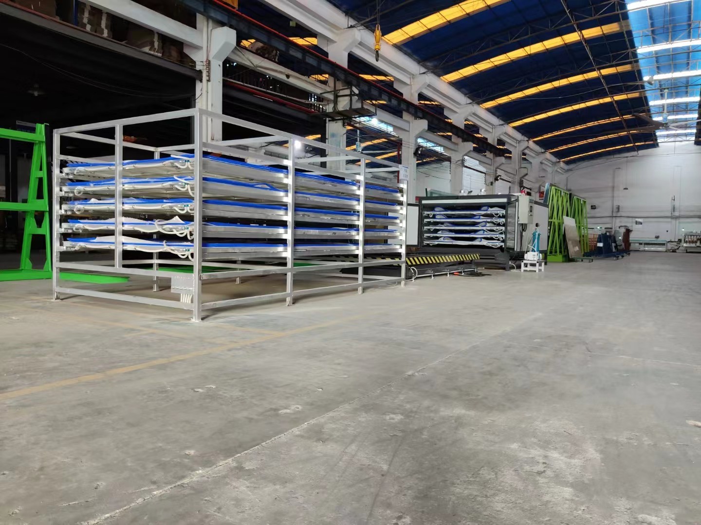 Horizontal Electric Heating Glass Laminating Oven With Over Temperature Protection