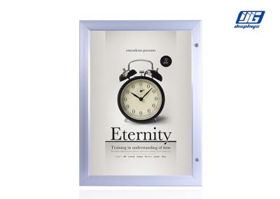 Wall Mounted Display Lockable Light Box Sign Illuminated Rectangular