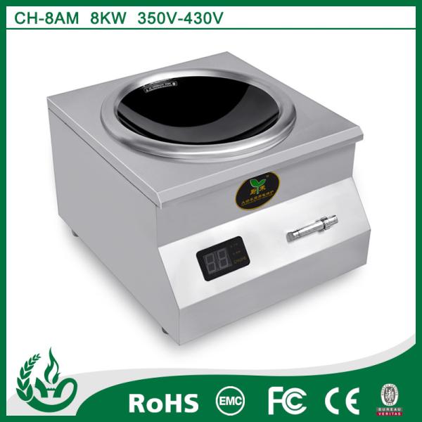 Chuhe tabletop induction wok hob 8000w for health