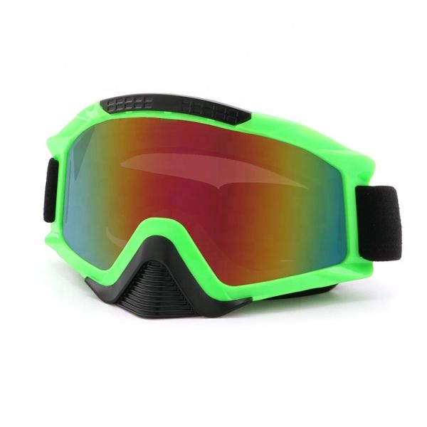 High Density Off Road Goggles , Motocross Glasses Explosion Proof PC Lens