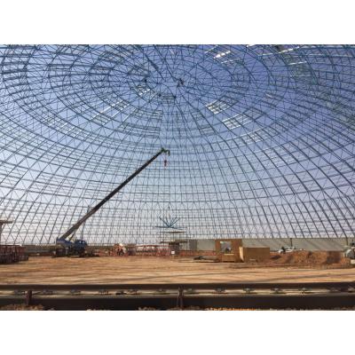 Espaço de Armazém Estrutura de Truss de aço para eficiência