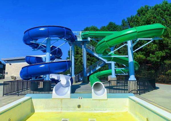 Design de l'équipement du parc aquatique Amusement piscine promenade sur mesure