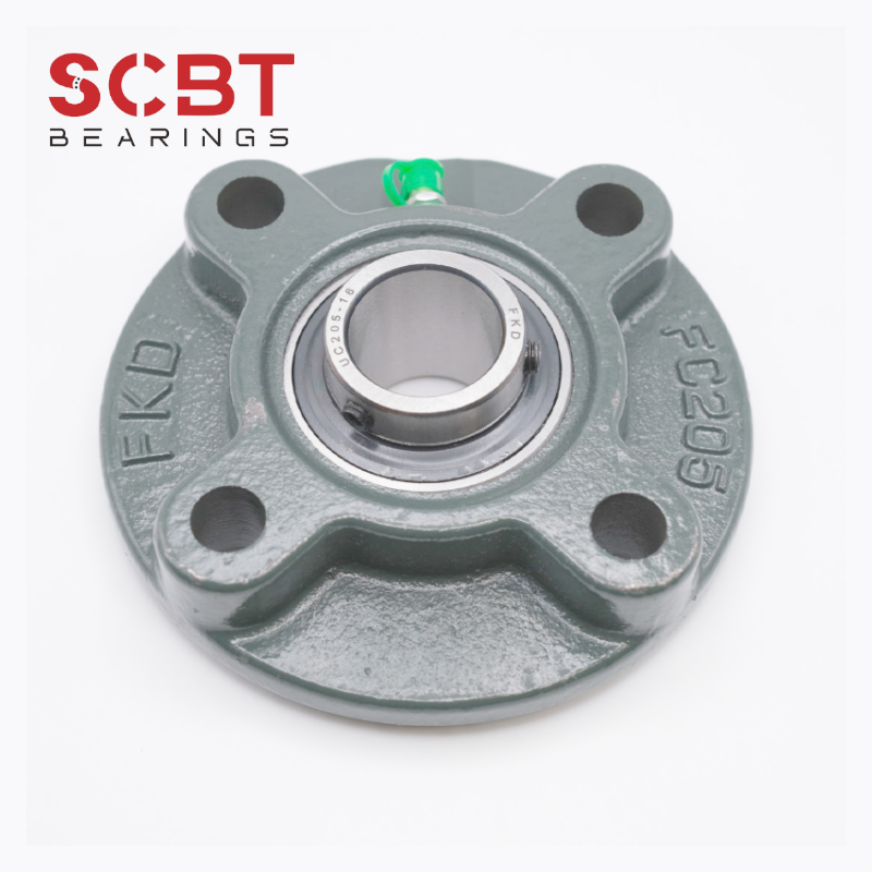 High Speed Gcr15 Pillow Block Ball Bearings UCFC218 90*96*265 For Replace / Repair