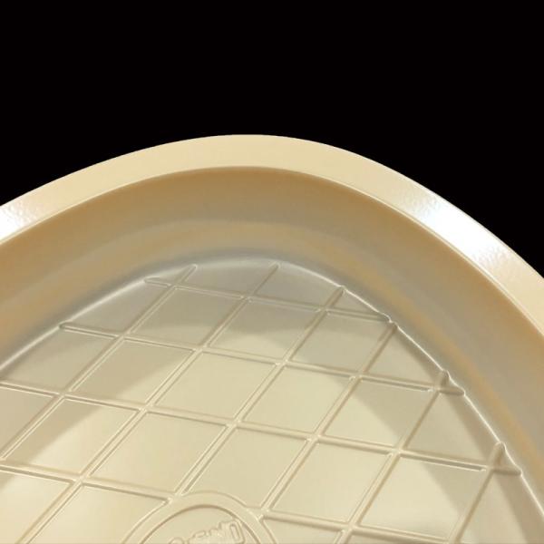Custom Gold PP Triangular Chocolate Trays Food-Grade Packaging