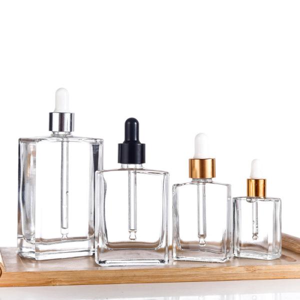 A garrafa cosmética de vidro Eco do conta-gotas do óleo essencial do soro cancela o diâmetro de 10ml 2.3cm