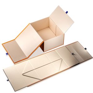 Paperboard product packaging box featuring customized logo suitable for retail packaging and secure product presentation