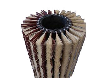 Sanding Sisal Drum Sander Wire Brush , Flexible Cylinder Wire Brush