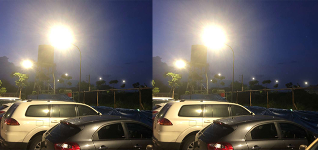 контроль времени датчика фотоэлемента уличного освещения СИД 60W Lumileds 5050