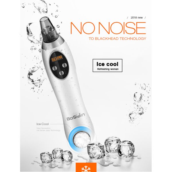 Ice Cool Home Beauty Machine Electric Pore Cleanser Blackhead & Acne Remover