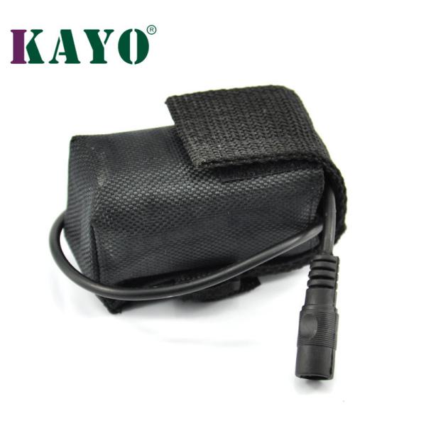 7.4V 6000mAh 18650 Rechargeable Battery CC CV For Bike Light