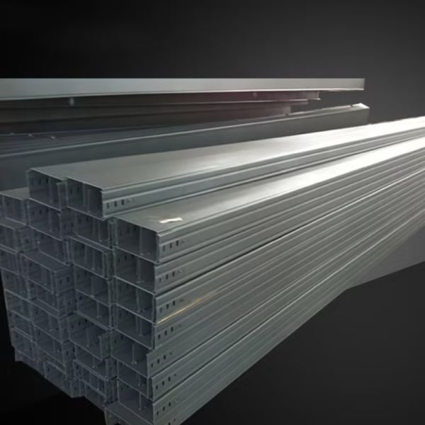 Fully Enclosed Ss Cable Tray With Cover 304 Or 316 Metal Cable Trough