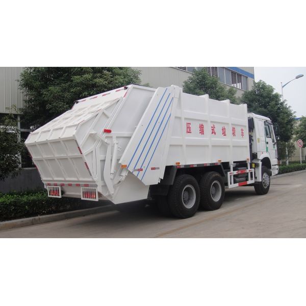 HOWO 10 wheeler Rear Loader 20CBM 20M3 Compactor Compressed compression Garbage Truck