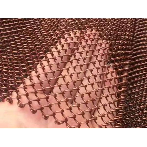 304 Stainless Steel Metal Mesh Decorative Surface Electropolished