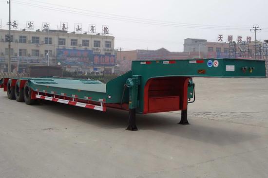 Transportation Purchase Flatbed Semi Trailer 11 - 13 Meters Semi Truck Trailer
