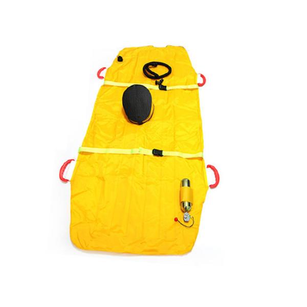 TPU Composite Fabric Outdoor Fishing Gear Water Rescue Inflatable Floating Stretcher