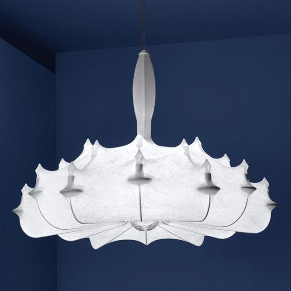 Silk chandelier atmosphere courtyard exhibition hall living room Zeppelin Chandelier（WH-MI-204)