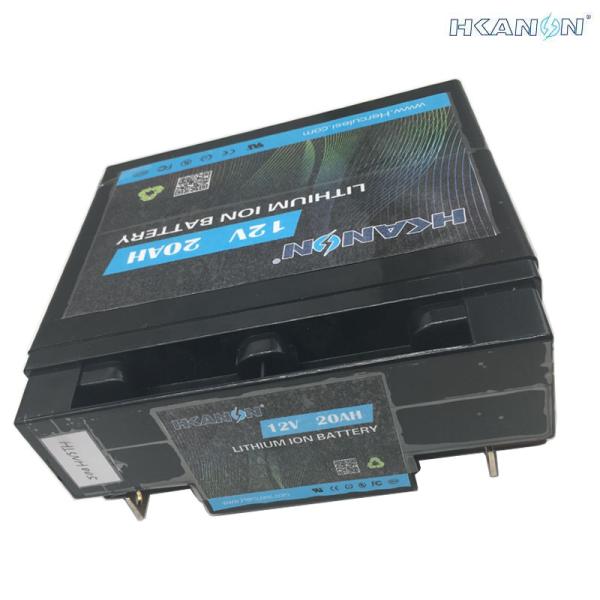 Ebike Rechargeable Li Polymer Battery Deep Cycle 4S4P IFR32700 12V 24Ah 20hr