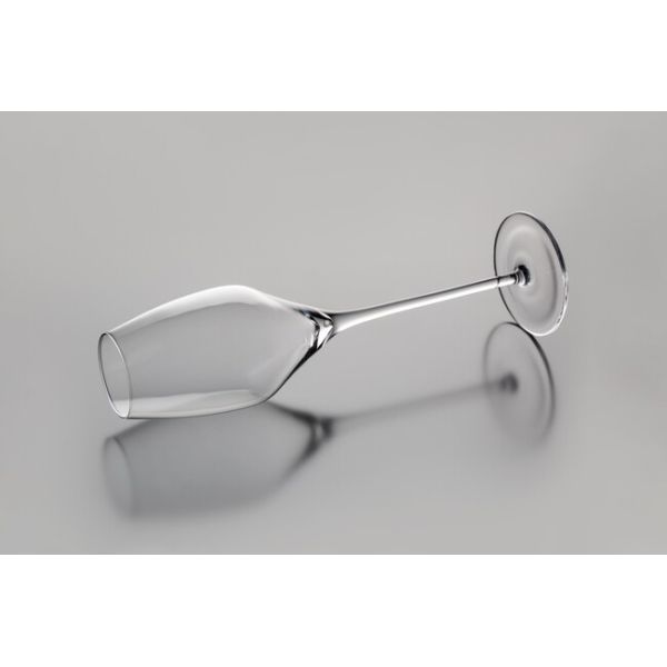 11 Oz Wine Long Stem Crystal Tulip Champagne Flutes Glass Transparent Mouth Blown