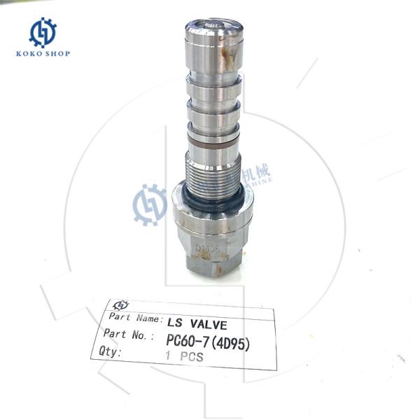 válvula de escape das peças de motor PC60-7 de 708-1W-04712 4D95 PC70-7 BR100-1S LS para a máquina escavadora Spare Parts de KOMATSU