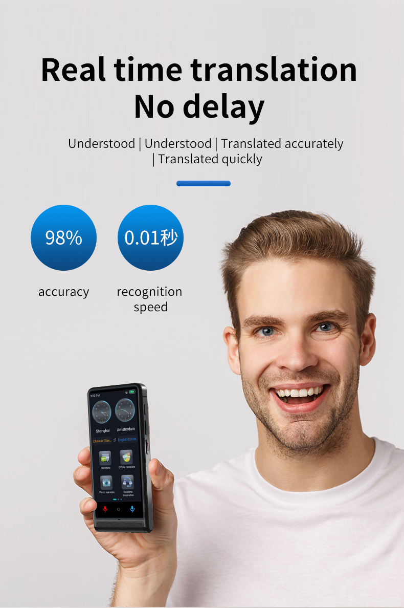 AI Smart Mini Multi Language Voice Translator Maker 4.0 - 4.9
