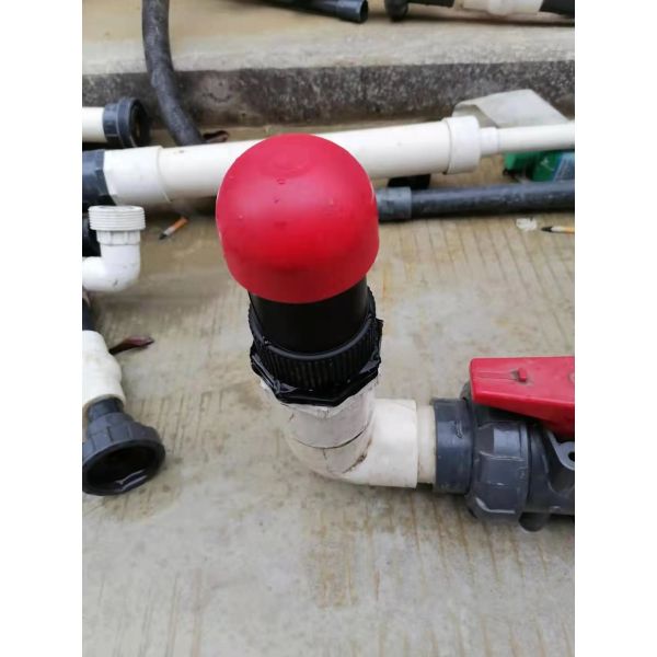 Клапан клапана сброса вакуума воздуха 2 дюймов Anit УЛЬТРАФИОЛЕТОВЫЙ действующий непрерывный пластиковый