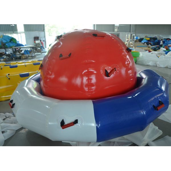 Spinner Satur 0.9mm PVC Inflatable Water Toys / Outdoor Water Play Equipment