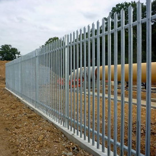 Fast Install Steel Palisade Fence For Site Control And Easy Maintenance