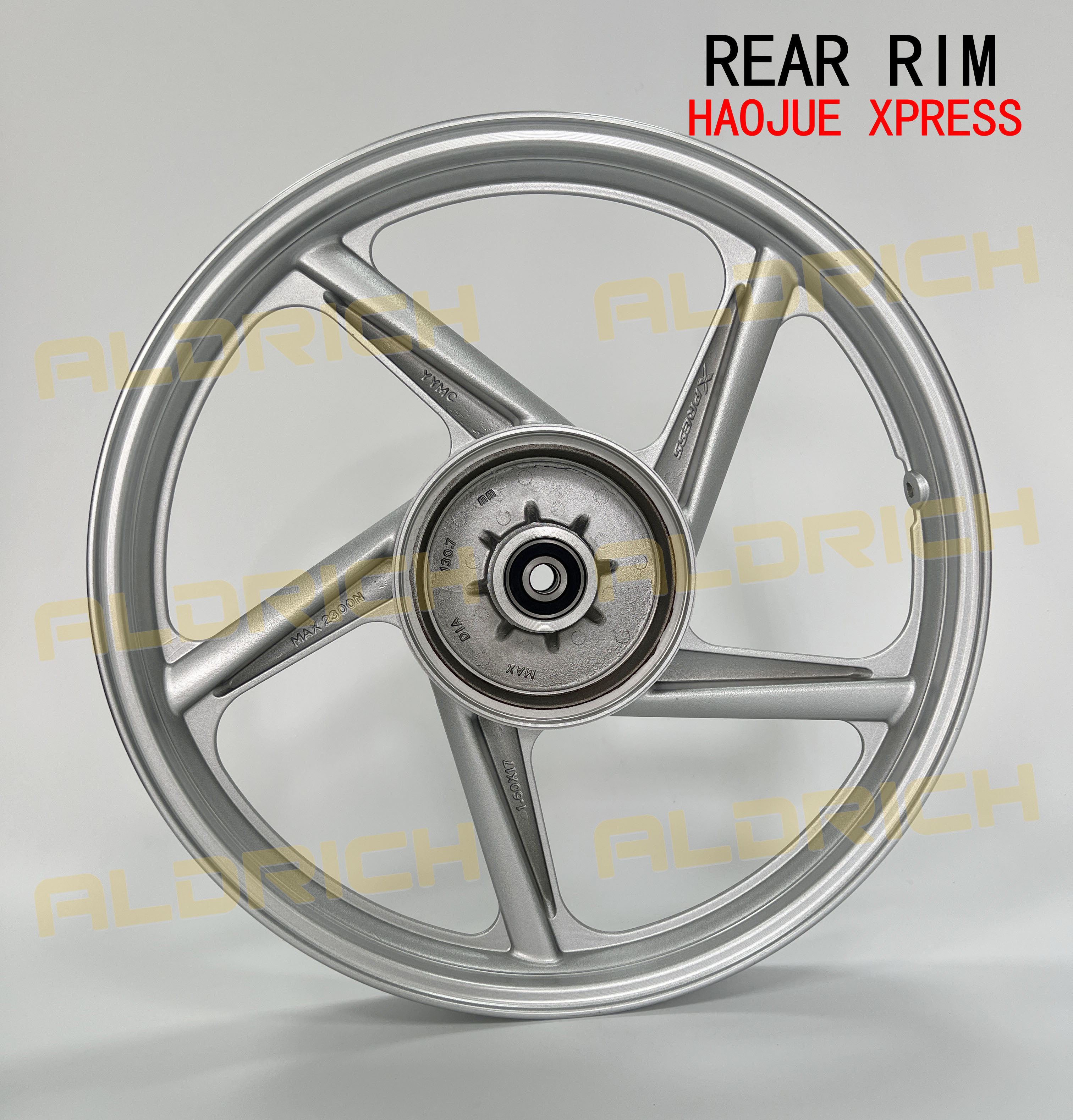 Front & Rear Wheel Rim Comp for Haojue Xpress | 54110H17400H000 64150H17400H000 Motorcycle Parts