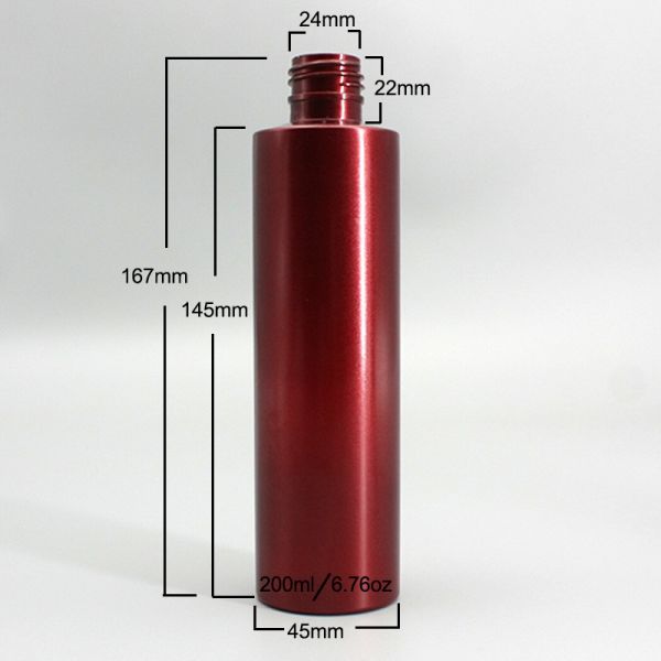 ЛЮБИМЕЦ 24mm красное 200ml повторно использовал пластиковые бутылки