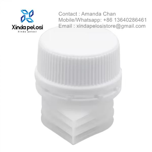 China Fábrica Hot Vendas Stand Up Saco Spout Cap Plástico Suco de Plástico Spout e Cap para Venda