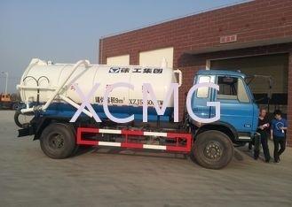 Highly Resistant 5 Ton Special Purpose Vehicles , Vaccum Septic Pump Truck For Noncorrosive Mucus Liquid
