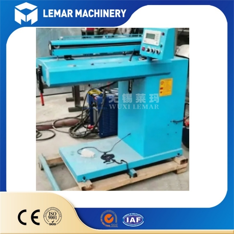 800mm Pneumatic Seam Welding Machine, Longitudinal Straight Seam Welder for Stainless Steel Tank Barrel