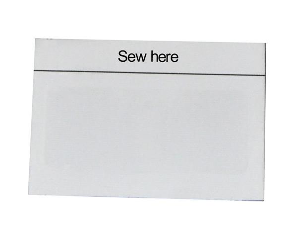 Woven RFID Clothing Labels Rfid Chips In Clothing 860 - 960MHZ ROSH Certification