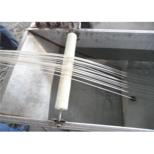 PP PE Plastic Film Granules Making Machine With Single Screw