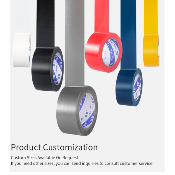 PVC Cloth Duct Tape 50m Polyethylene Coated Sealing Underground