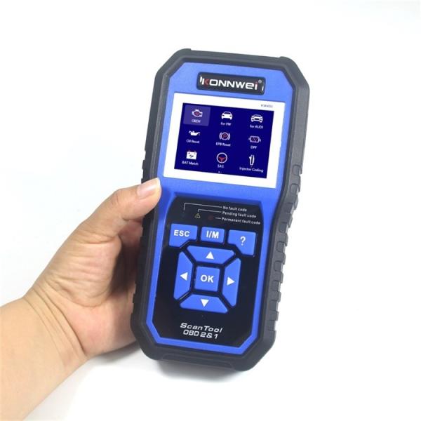 ABS SRS Engine KWP2000 2.8 LCD OBD2 Automotive Scanner For VW