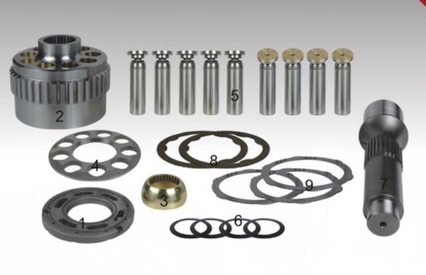 Hydraulic motor parts Komatsu excavator PC100/200-5XM PC200/220-6 7XM