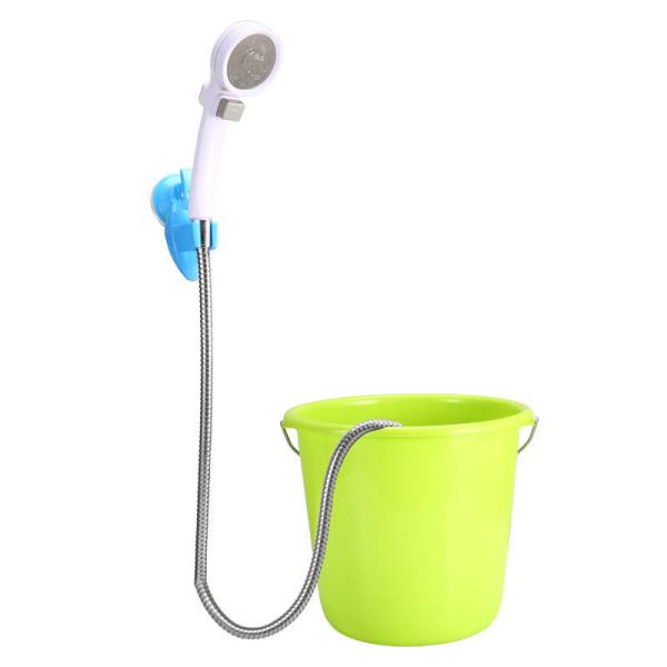 12V 20W Electric Submersible Pump Car Washer Handheld Faucet Set Outdoor Bath Camping Shower Kit