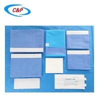 SMS Azul Disponível Universal Cirúrgico Drape Pack Para Hospital Clínica
