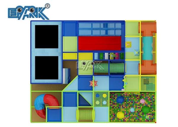 Indoor Naughty Castle Children Funny Castle Soft Play Area Kids Slide Games