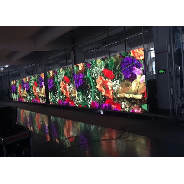 500 X 1000mm Led Wall Screen Display Outdoor Ip65 Ingress Rate With 3.91mm Pixel