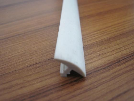 12mm width T molding/T shaped edge banding/T profile/PVC/white/any color/any length